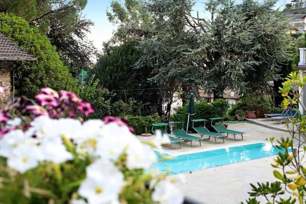Villa Eden Jacuzzi Pool & Private Parking Domaso Bagian luar foto